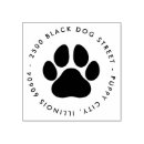 Search for pet rubber stamps Return address
