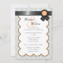 Search for orange and grey wedding invitations Pretty