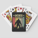 Search for bigfoot playing cards Unique