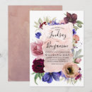Search for dusty rose and burgundy wedding invitations Couple