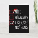 Search for santa claus naughty list cards Cartoon