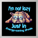 Search for energy saving posters Lazy