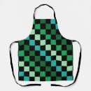 Search for blue green aprons Pattern