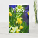 Search for march birthday cards Jonquil