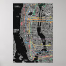 Search for subway map posters Manhattan
