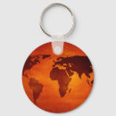 Search for vintage world map key rings Globe