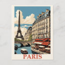 Search for vintage eiffel tower postcards France