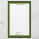 Search for business stationery paper Border