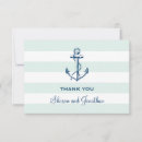Search for anchor wedding thank you cards Navy