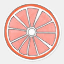 Search for orange fruit stickers Slice