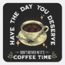 Search for coffee time stickers Black