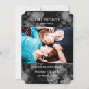 Search for halloween wedding save the dates Black