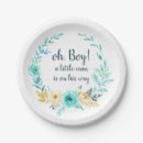 Search for oh boy baby shower plates Its a boy