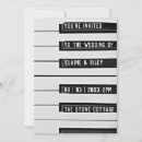 Search for piano keys invitations Musician