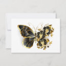 Search for butterflies rsvp cards Butterfly