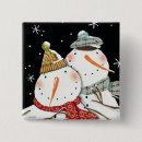 Search for smiling snowman badges Snowmen