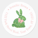 Search for easter address stickers Bunny