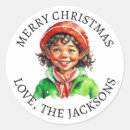 Search for african american christmas stickers Retro