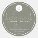 Search for sugar scrub product labels For her