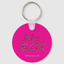 Search for scriptural key rings Pink