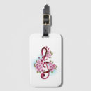 Search for musical notes travel accessories treble clef