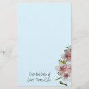 Search for cherry stationery paper Floral