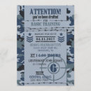 Search for camouflage invitations Army