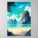 Search for thailand travel posters Beach