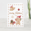 Search for gingerbread man cards Festive