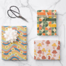 Search for cute mushroom wrapping paper Retro