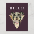 Search for purple postcards Dog