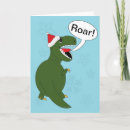 Search for tyrannosaurus rex christmas cards Trex