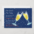 Search for champagne glass new years eve invitations Festive