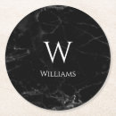 Search for marble monogram coasters Masculine