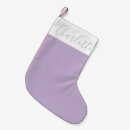 Search for lavender christmas stockings Girly