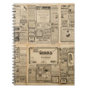 Search for old newspaper notebooks French