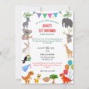 Search for wild adventure invitations Safari party