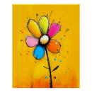 Search for cartoon style posters Flower