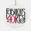 Search for 40th christmas tree decorations Red