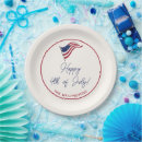 Search for us flag paper plates Fourth of july