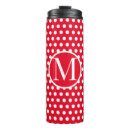 Search for red monogram travel mugs Polka dot