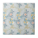 Search for orange and teal tiles Floral