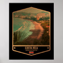 Search for costa rica travel posters Illustration