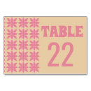 Search for 70s table cards Bold typography