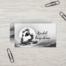 Search for one business cards Black and white