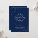 Search for 100th birthday invitations Typography