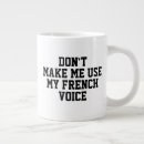 Search for french language mugs Funny