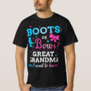 Search for boots tshirts Gender reveal