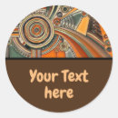Search for circle with a line stickers Abstract