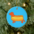 Search for hot dog christmas tree decorations Puppy